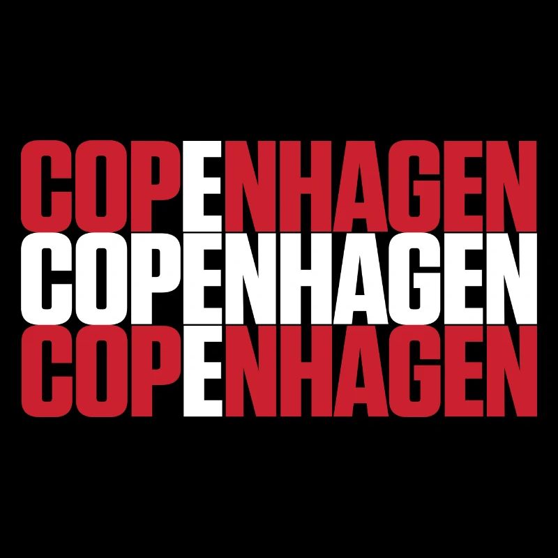 Copenhague Danemark Drapeau