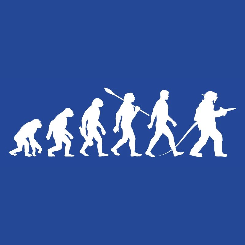 Evolution - Feuerwehr - Feuerwehrmann