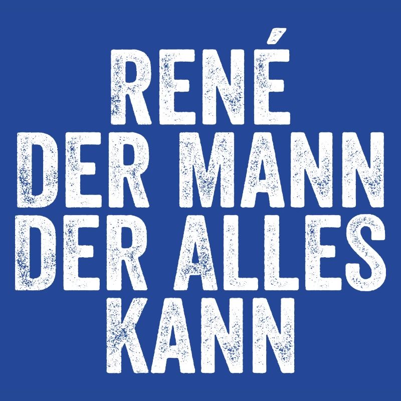 Rene The man who can do everything First name René
