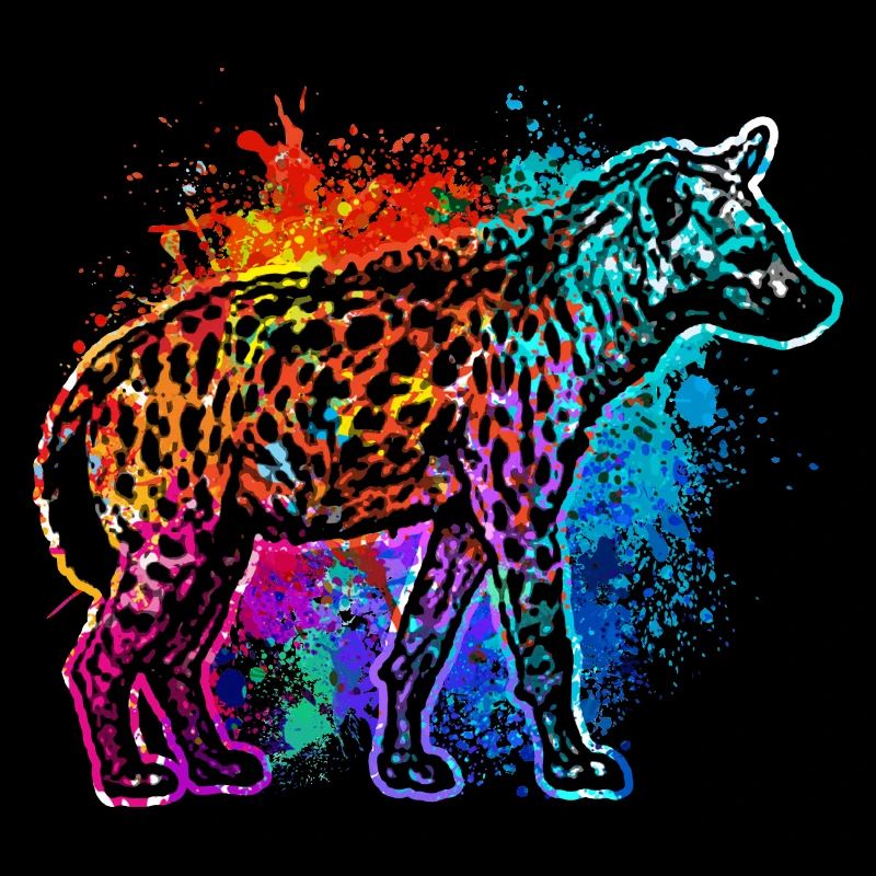 Bunte Hyäne