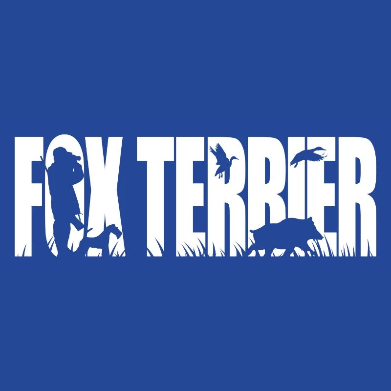 FOX TERRIER rauhaar Jagdhund Jagdhunde Wilsigns