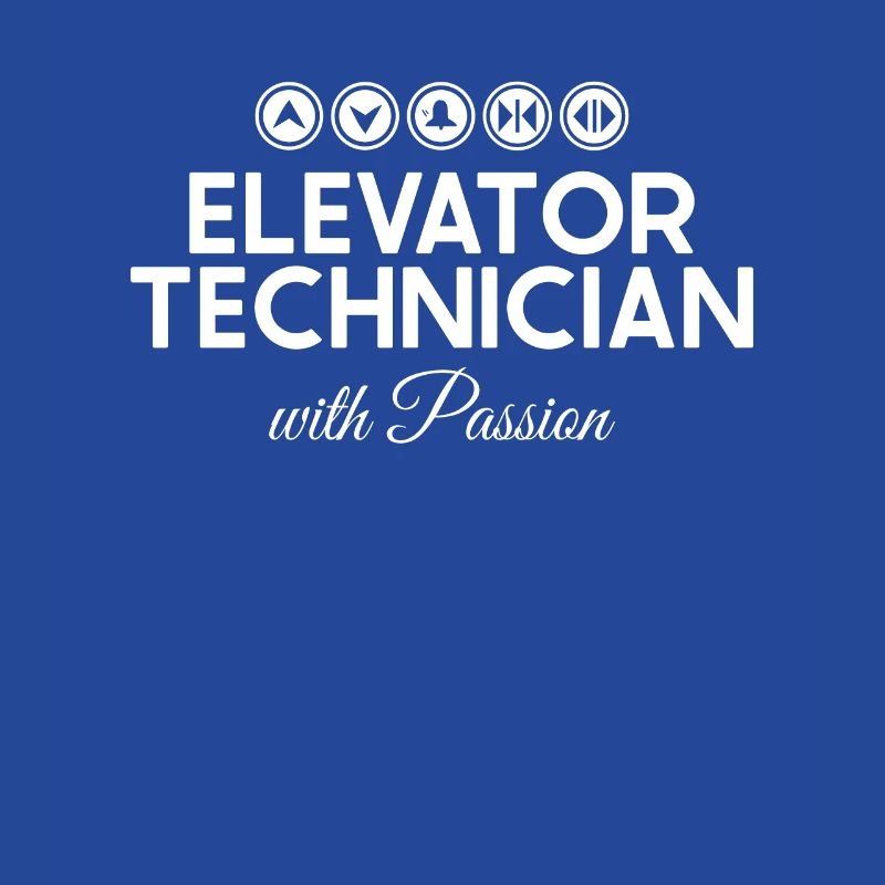 Elevator Technician With Passion Repair Elevator