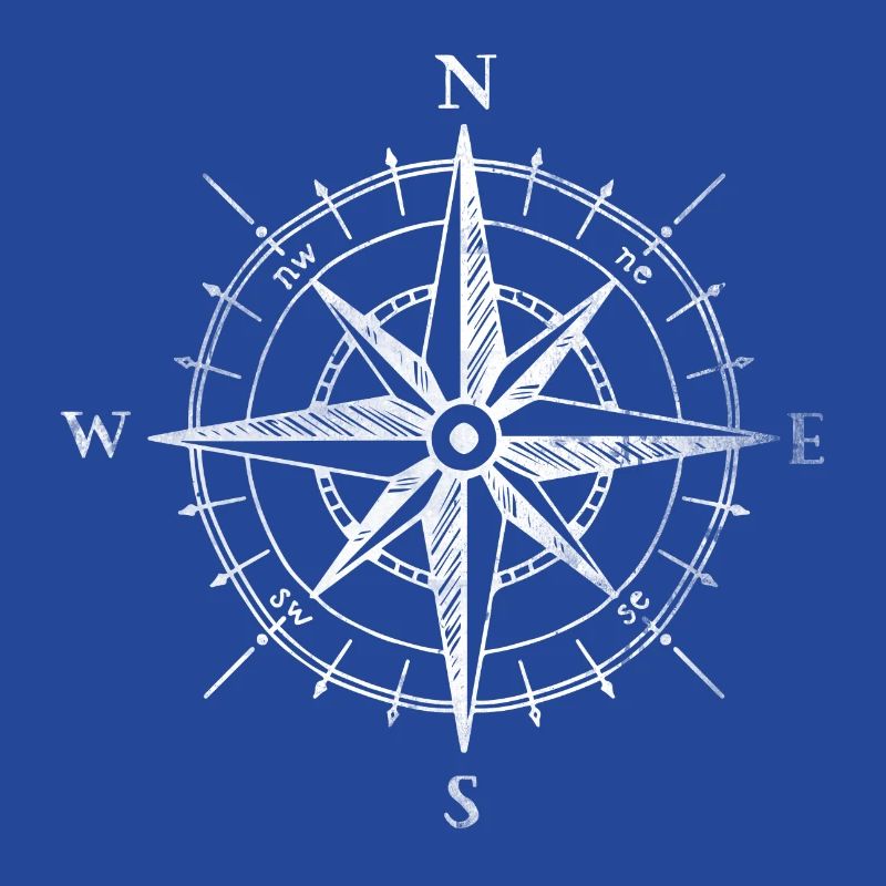 Gift Retro Compass Cardinal points