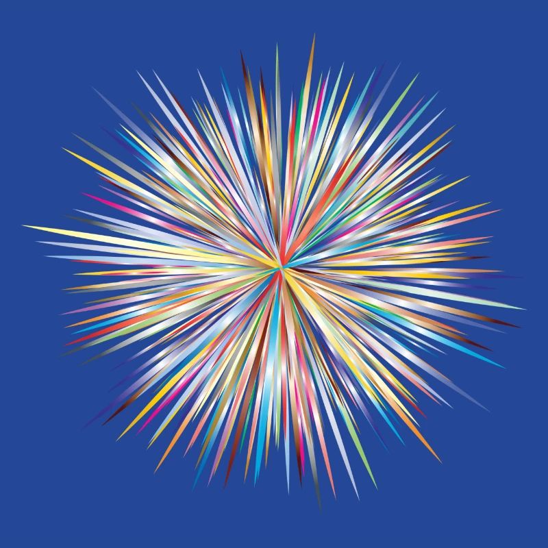 Farbexplosion Bunt Geschenk Geschenkidee