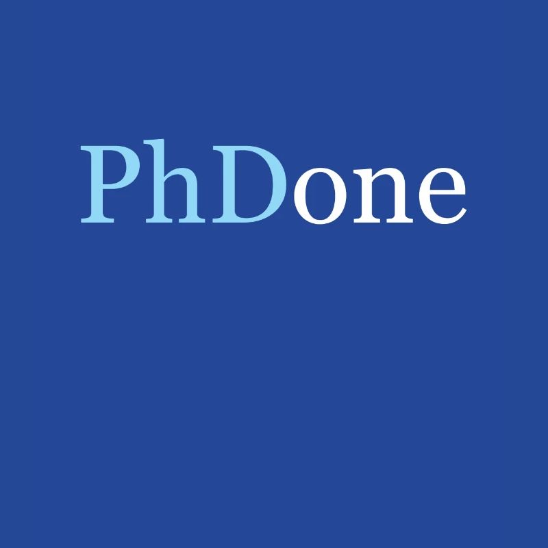 PhDone PhD Graduate ph.d Doktor Promotion Dr