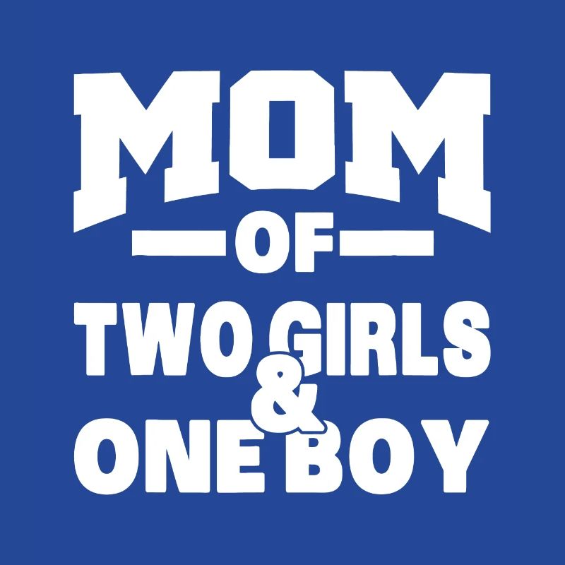 Mutter von zwei Mädchen und einem Jungen Muttertagsgeschenk