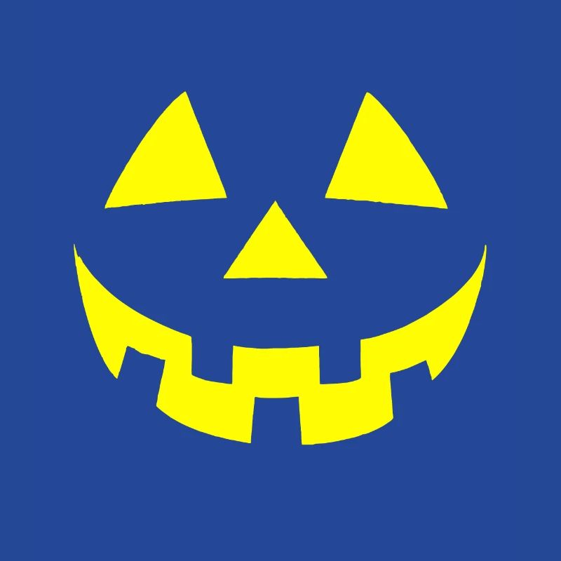 Gruseliges Halloween-Kürbisgesicht Süßes oder Saures einfach