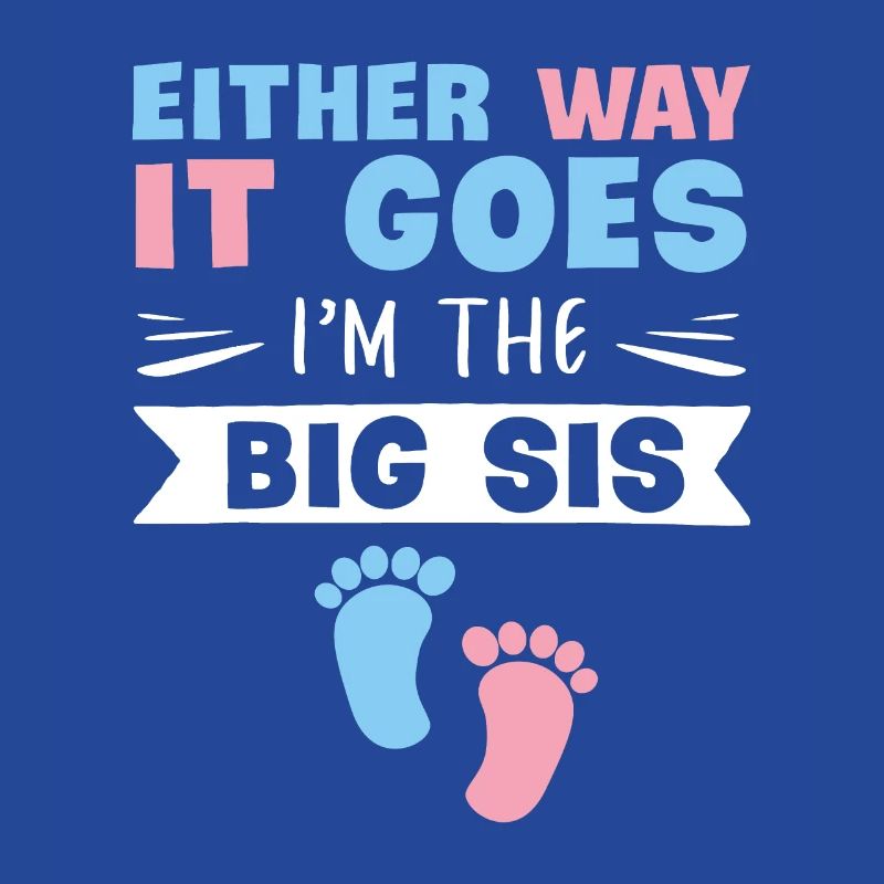 So oder so, ich bin die große Schwester Gender Reveal