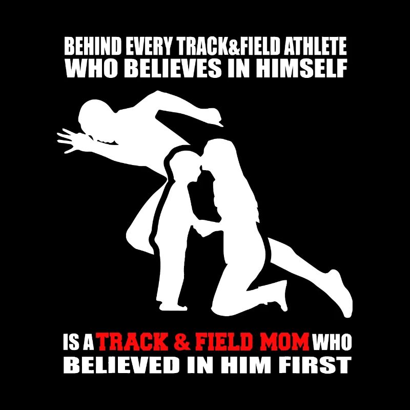 Hinter jedem Athleten steht eine Leichtathletik-Mutter