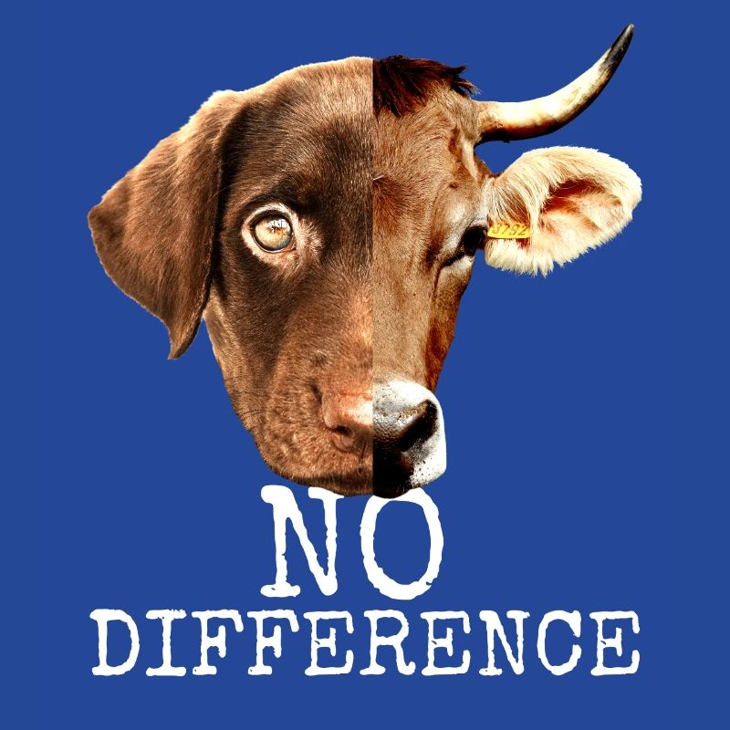 No Difference Pro Vegan Vegetan Tierschutz
