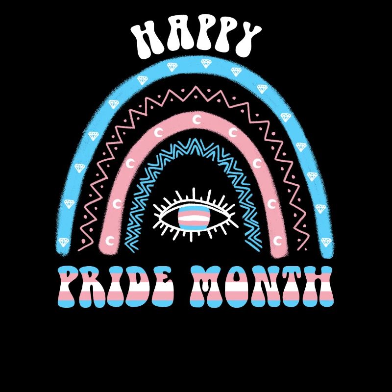 Boho Rainbow Happy Pride Mois Transgenre