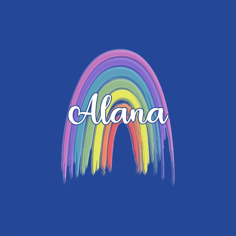 ALANA Rainbow Cursive