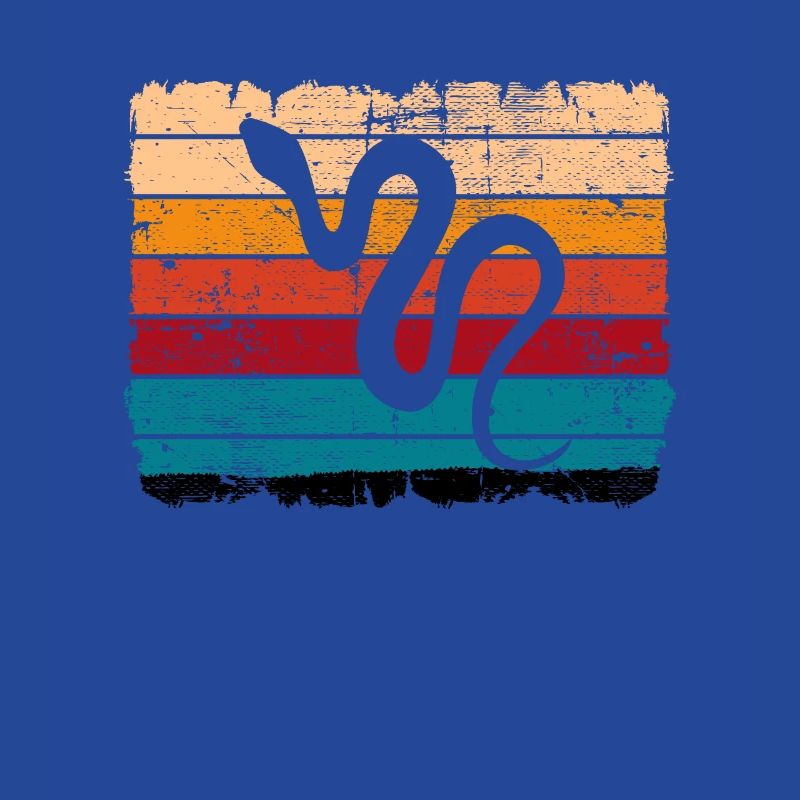 Snake Retro Reptile Python Idée cadeau