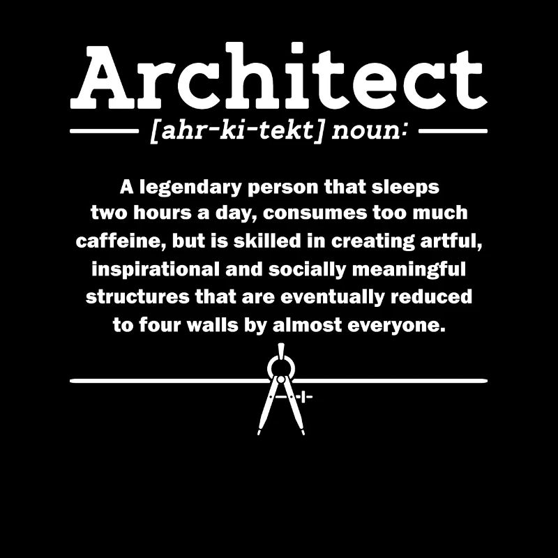 Architect Gift Profession Architecture Job Architect