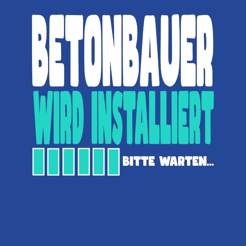 Betonbauer wird installiert