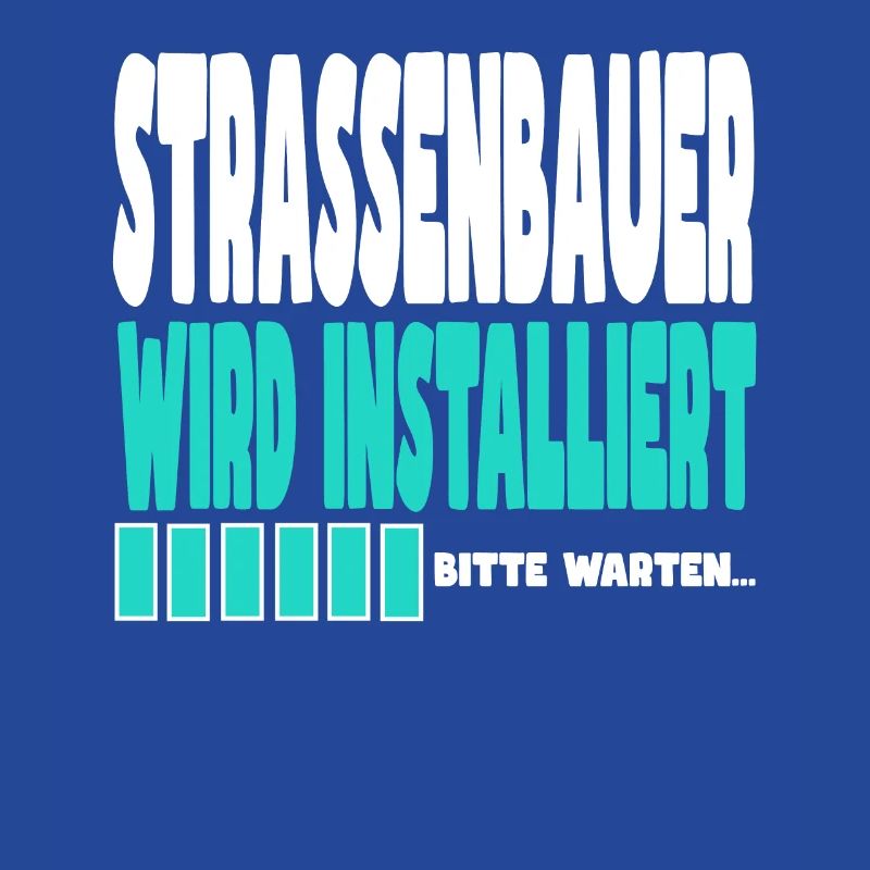 Strassenbauer wird installiert