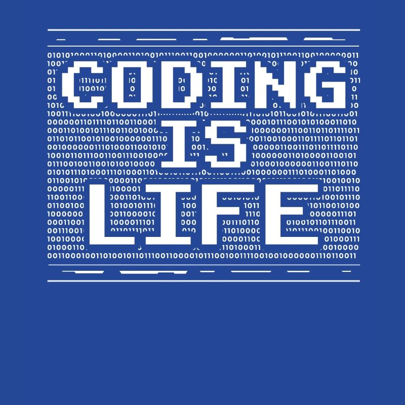 Coding Ist Leben Coder Code Programmierer
