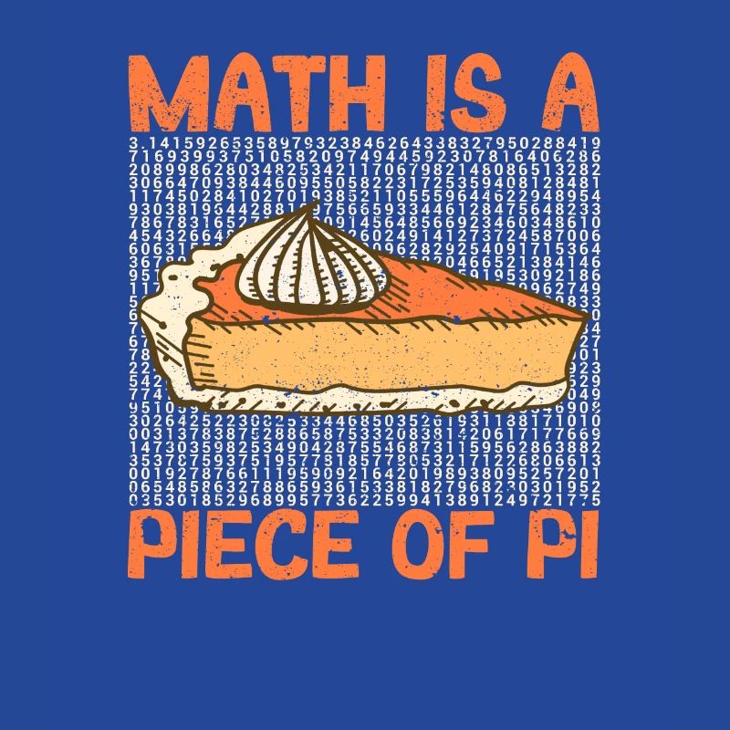 Funny Pi Day Math Lovers Geek Joke Math Is
