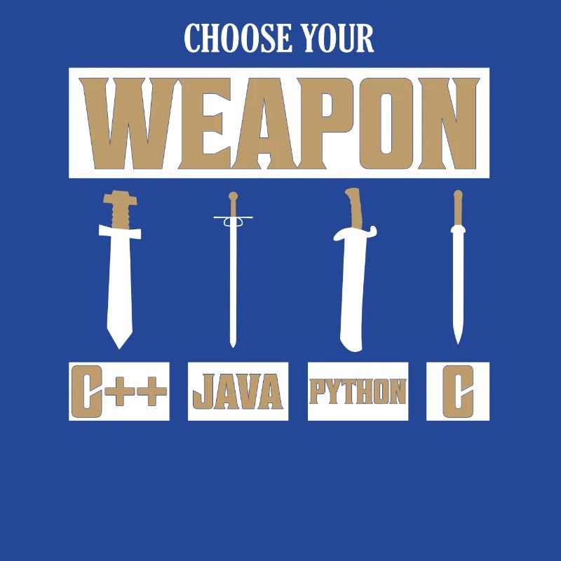 Choose Your Weapon C++, Java, Python, C Programmer