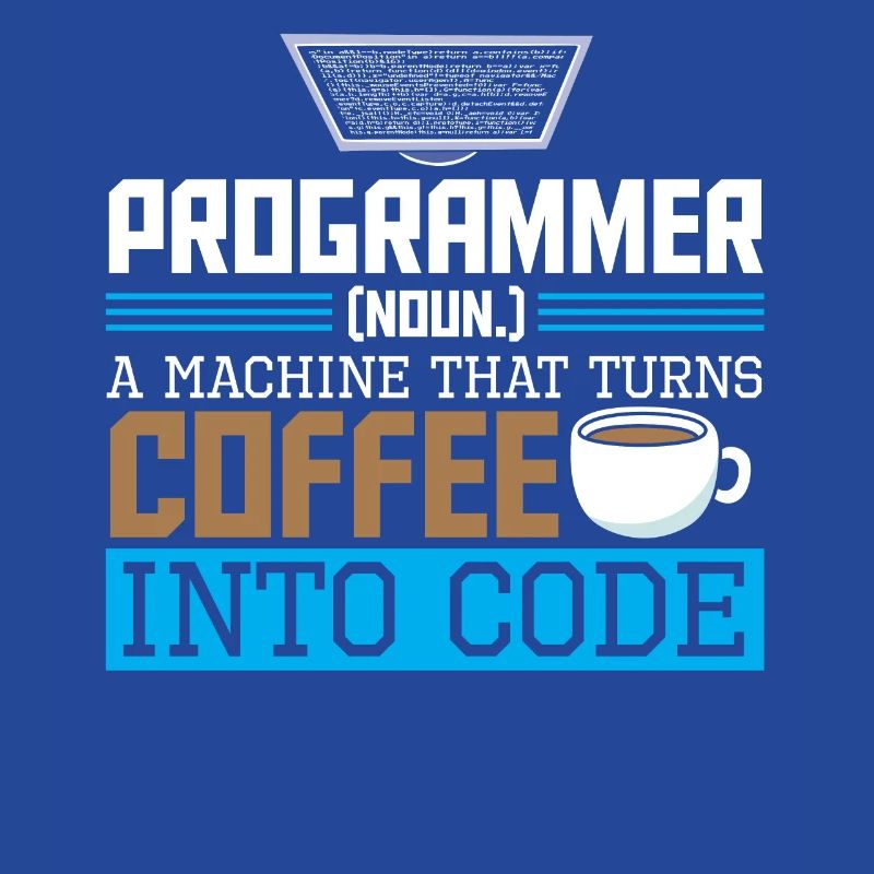 Programmeur Une machine qui transforme le café en code