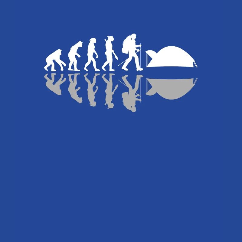 Human Evolution Drôle Camping Camper Aventure