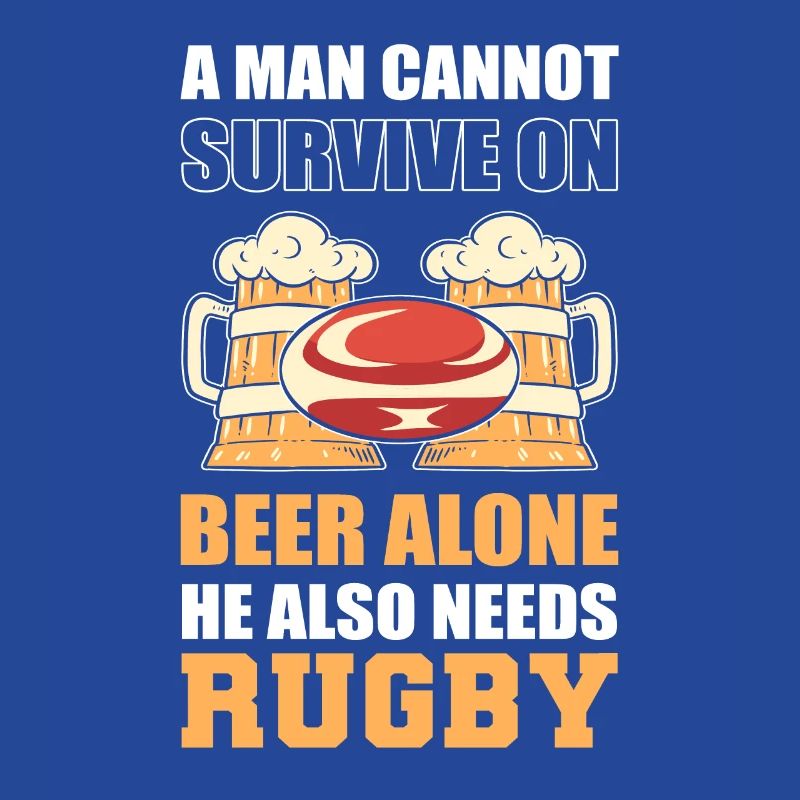 A Man Cannot Survive On Beer Alone He Also Needs