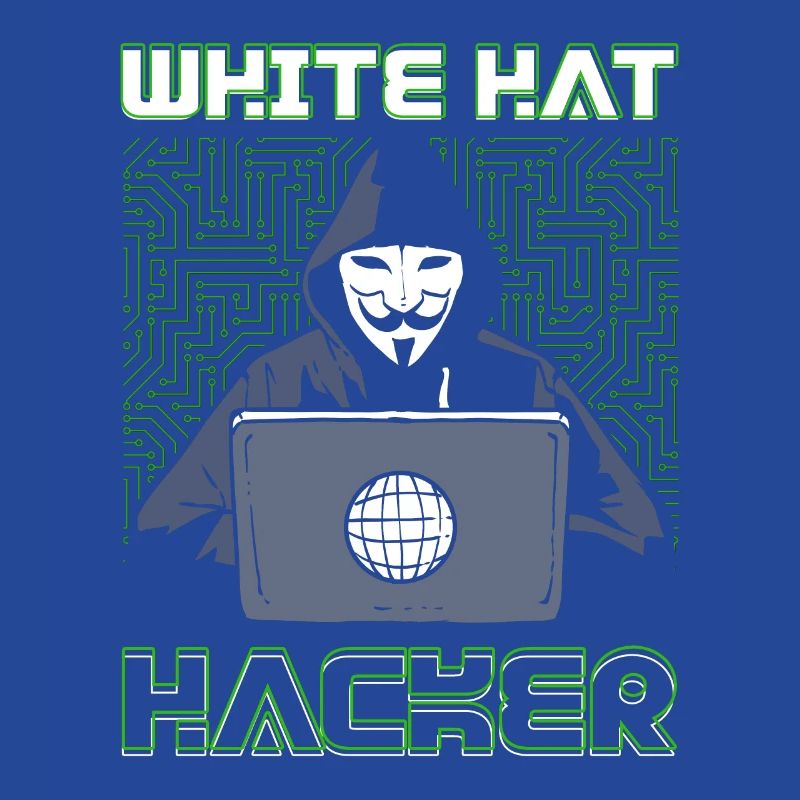 White Hat Hacker Hacking Programming Dark Net