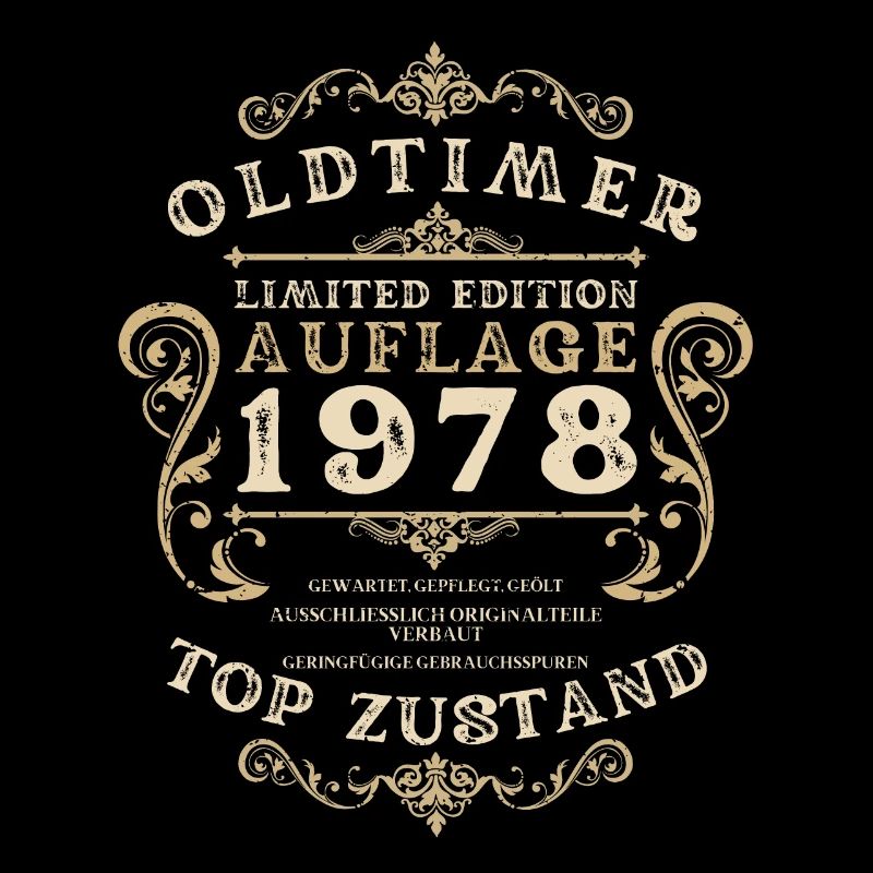 Oldtimer Limited Edition 1978 - 45. Geburtstag
