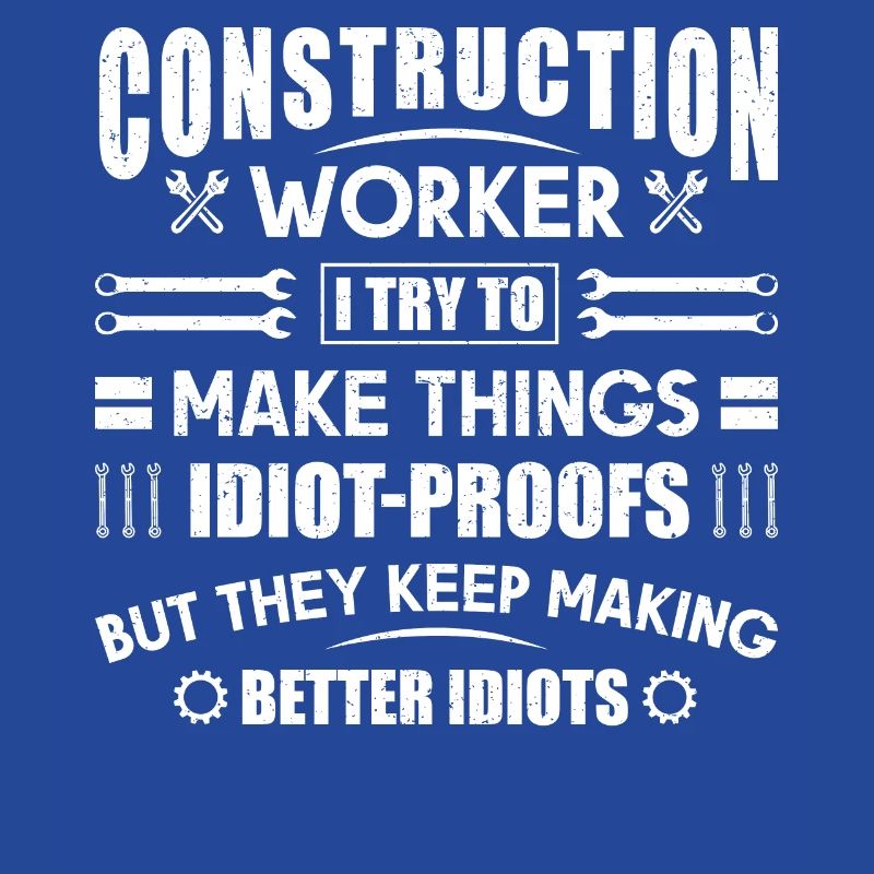 Construction Design For Men Daddy Construction Worker