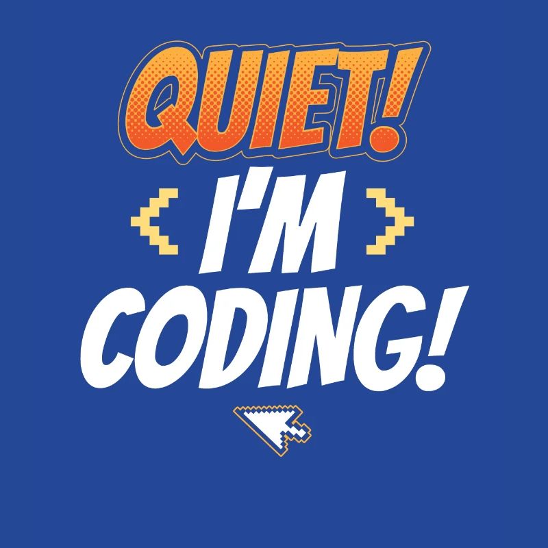 Leise Ich Programmiere Coding Coder Programmieren