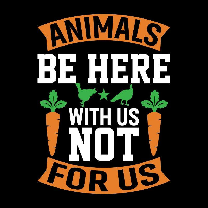 Animals are with us here not for us