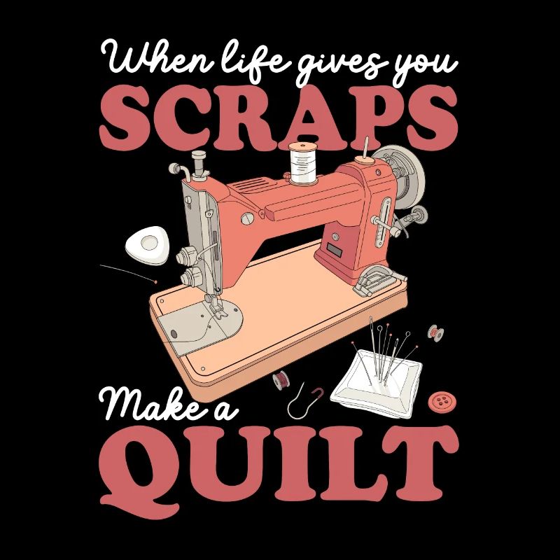 Wenn das Leben dir Reste schenkt Quilts machen