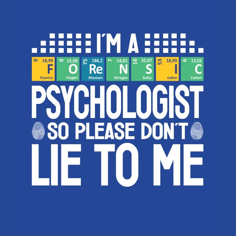 Forensic Psychologist Professional Forensic Gift