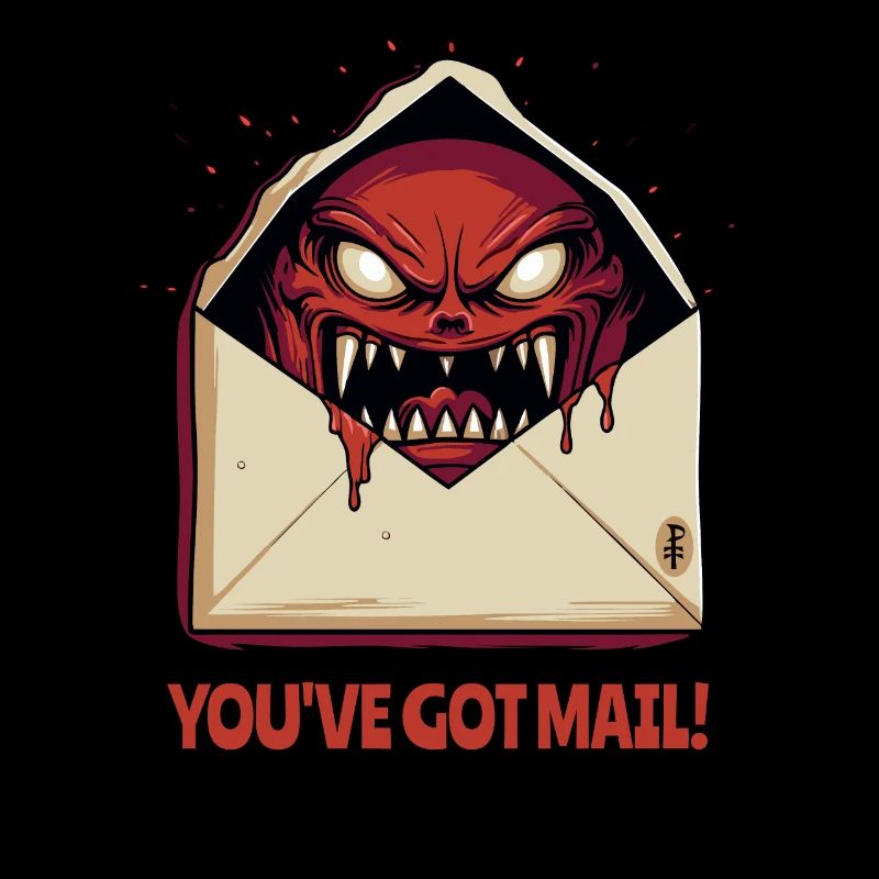 You've Got Mail: An Evil Monster Letter Envelope