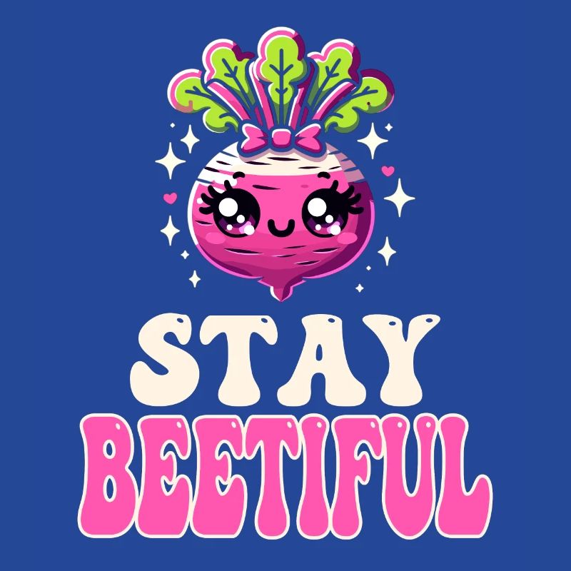 Beetroot Love - Restez Beetiful Kawaii Beets Pun