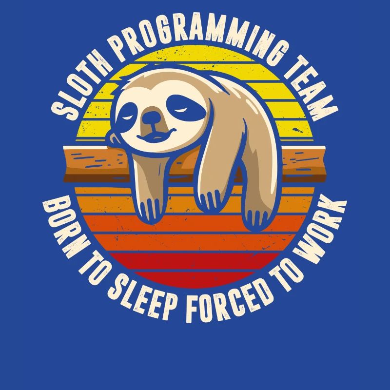 Sloth Programming Team T-Shirt