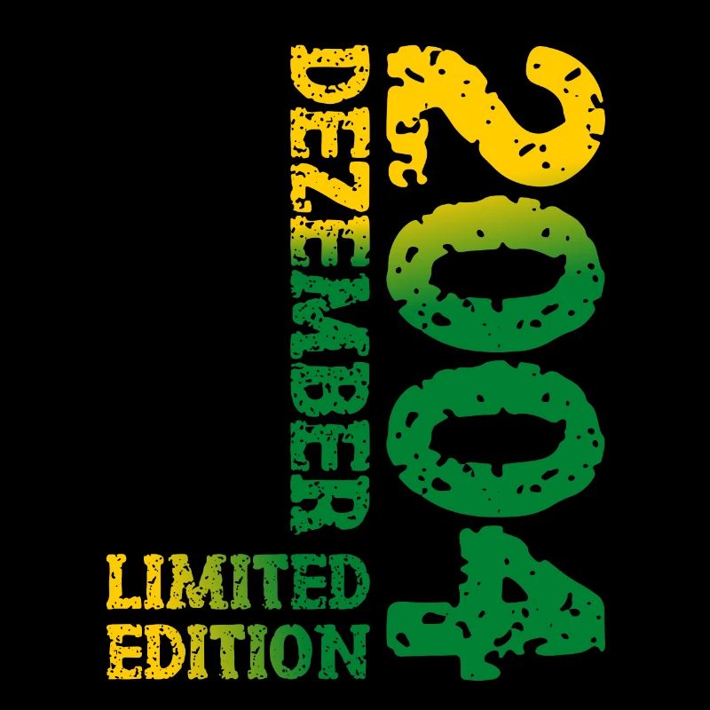 2004 Dezember Limited Edition 19. Geburtstag Deko