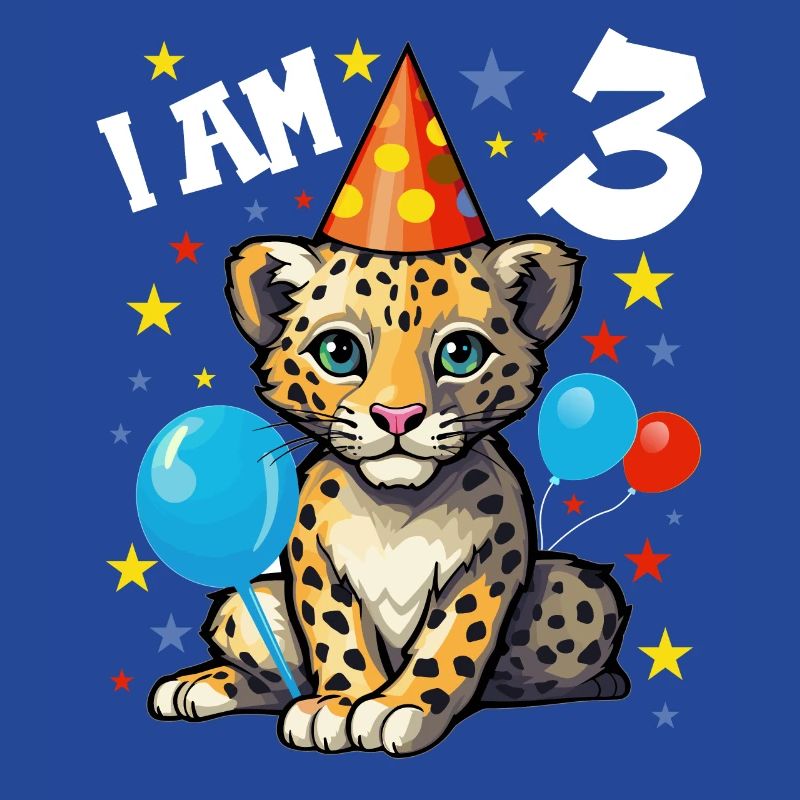 I'm 3 Years Old Leopard Leopard 3rd Birthday