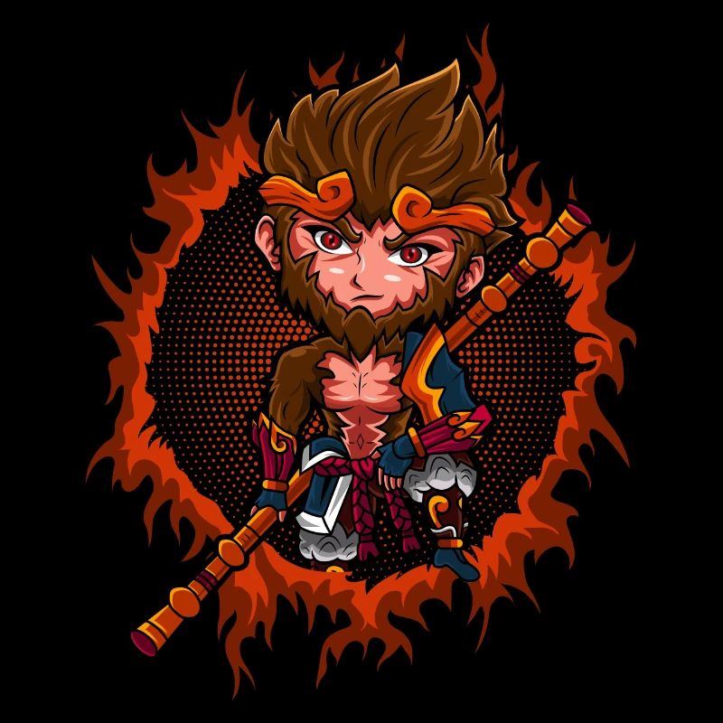 Roi des singes Chibi