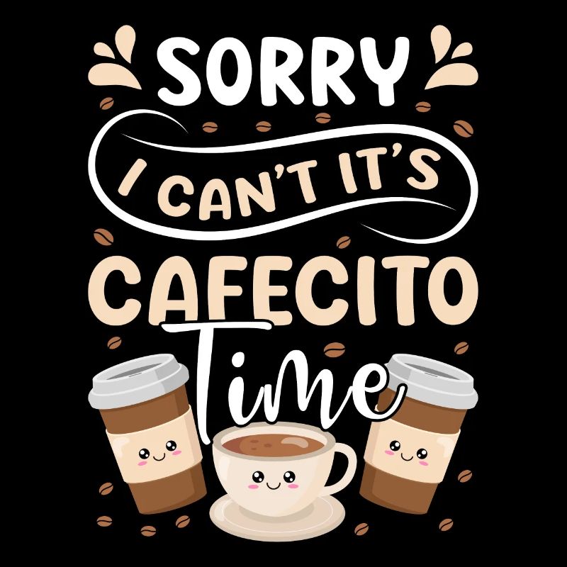 Spanisches Kaffeedesign „cafecito & Concha Lovers“