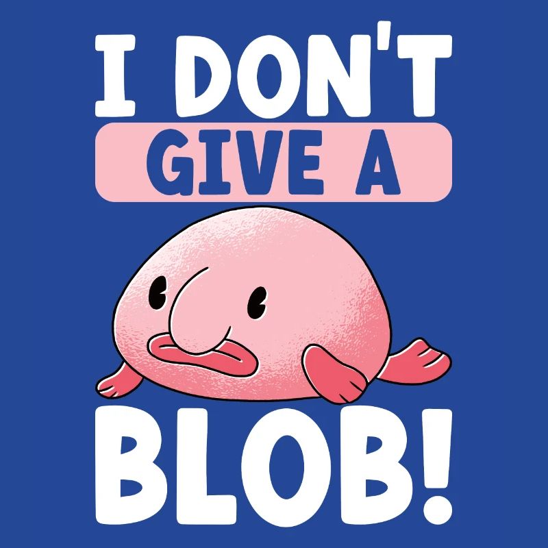 Cute Blob Fish Ugly Fish