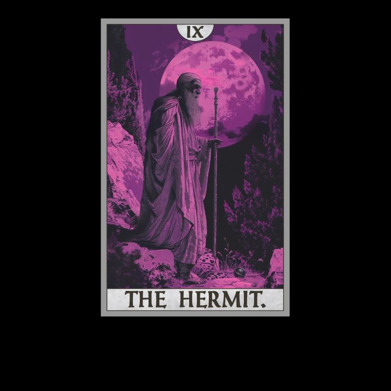 Tarotkarten Tarotkarte The Hermit Der Eremit