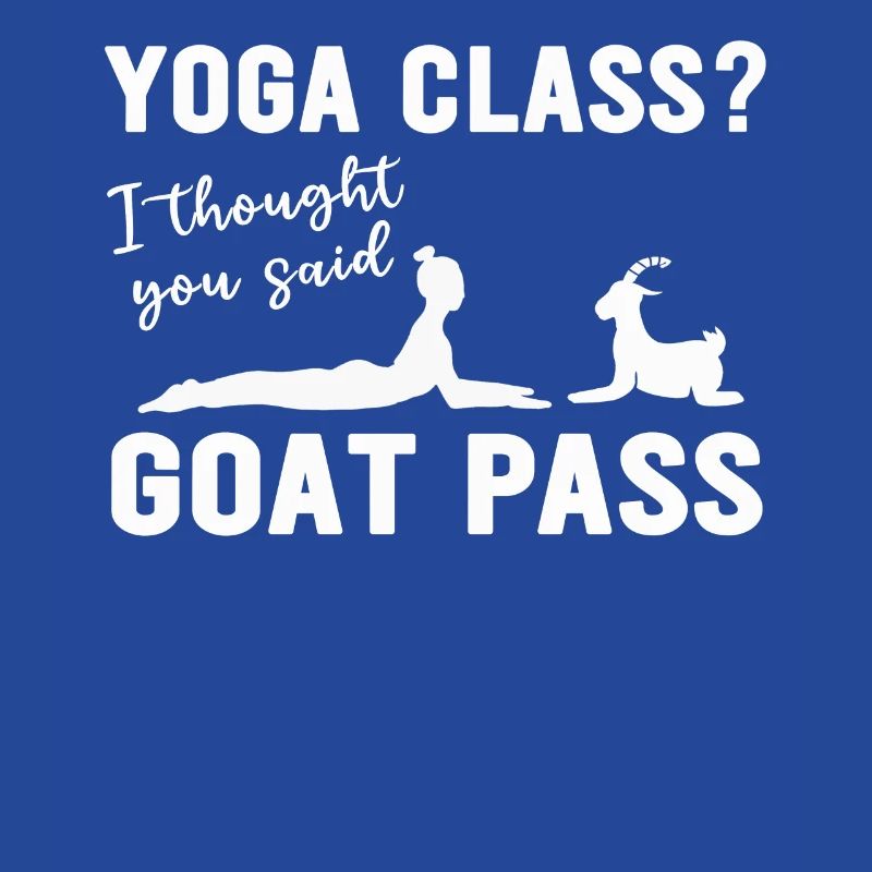 Yoga-Kurs oder Ziegenpass