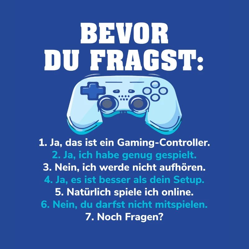 Bevor Du Fragst Gaming Controller Zocker