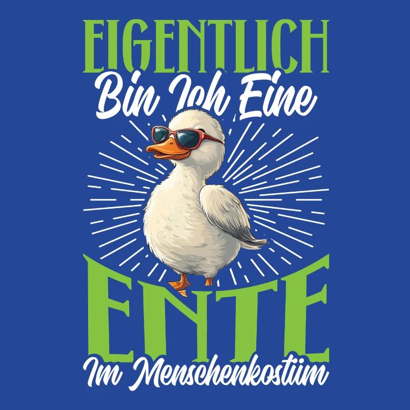 Karneval Party EIGENTLICH BIN ICH EINE ENTE Lustig