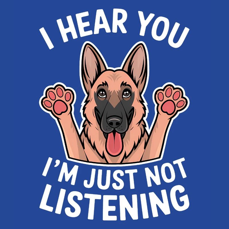 Deutscher Schäferhund Spruch Schäferhund Geschenk