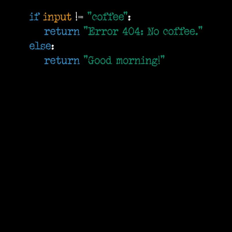 Coffee Code Programmer Computer Science Gift