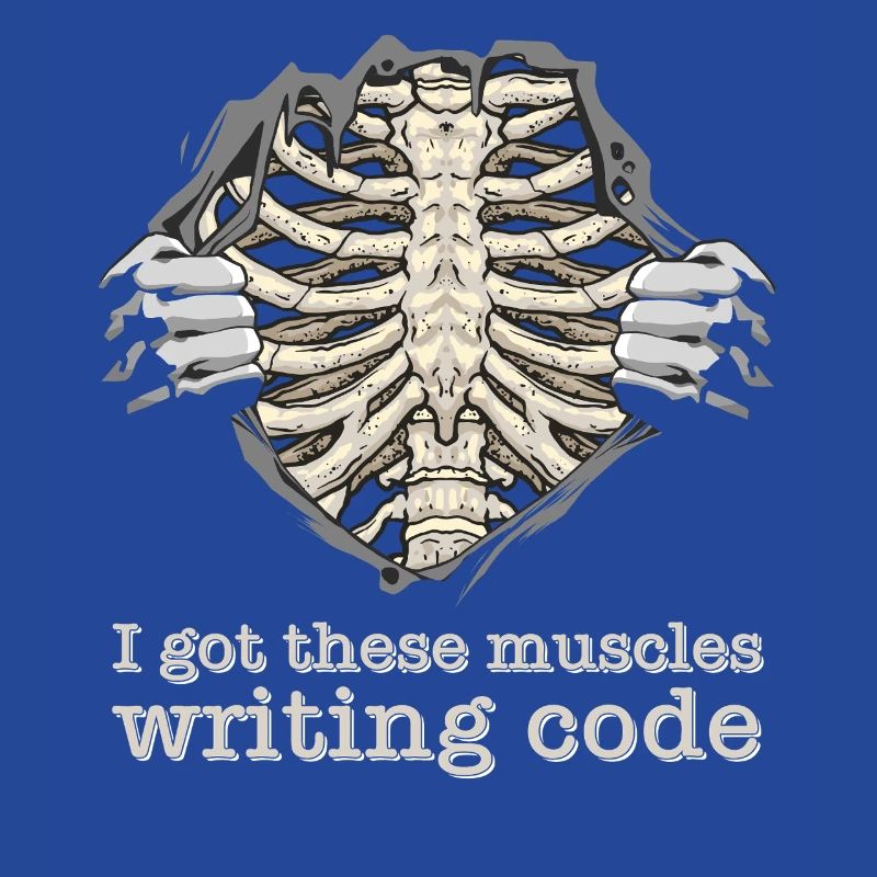 I Got These Muscles Writing Code for Nerd Geek