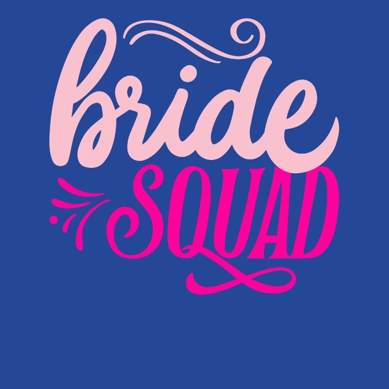 BRIDE SQUAD EVJF Team de La Mariée équipe copines