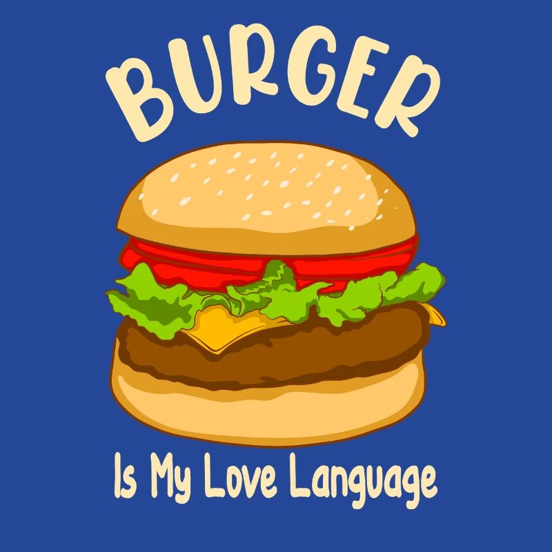 Le burger est mon langage d’amour - Food Design